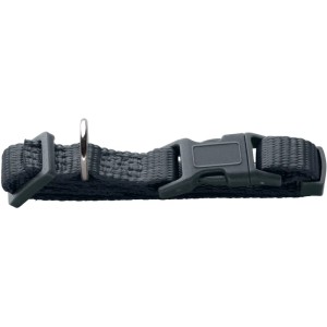 Anthrazitfarbenes Hunter Hundehalsband London Vario Basic, Größe Mini XXS-XS.