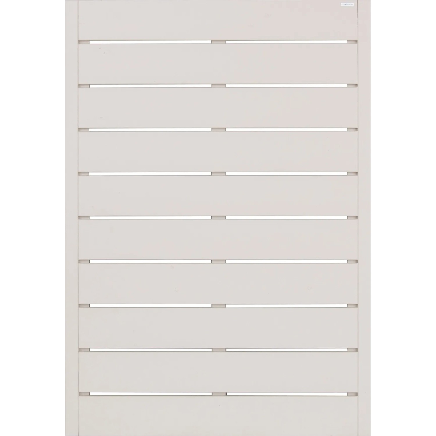 Andrewex Sichtschutzzaunelement Faro Latte lackiert 130 cm x 90 cm