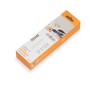Steinel Heißklebesticks Cristal, 40 Stück, Ø 7 mm, in orangefarbener Verpackung.