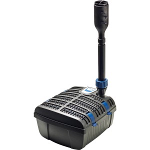 Oase Filtral UVC 1500 Teichpumpe mit Filter und Fontänenaufsatz für klare Teiche.