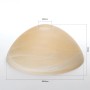 Orion Lightstyle Lampenschirm aus beigem Alabasterglas, Ø 25 cm. Für Leuchten, sorgt für weiches Licht.