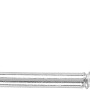 Schraubhaken Gerade Verzinkt Ø 2,8 x 30 mm 8 Stück