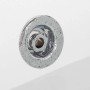 Detailaufnahme einer Düse aus Chrom in einer Tronitechnik Whirlpool Badewanne.