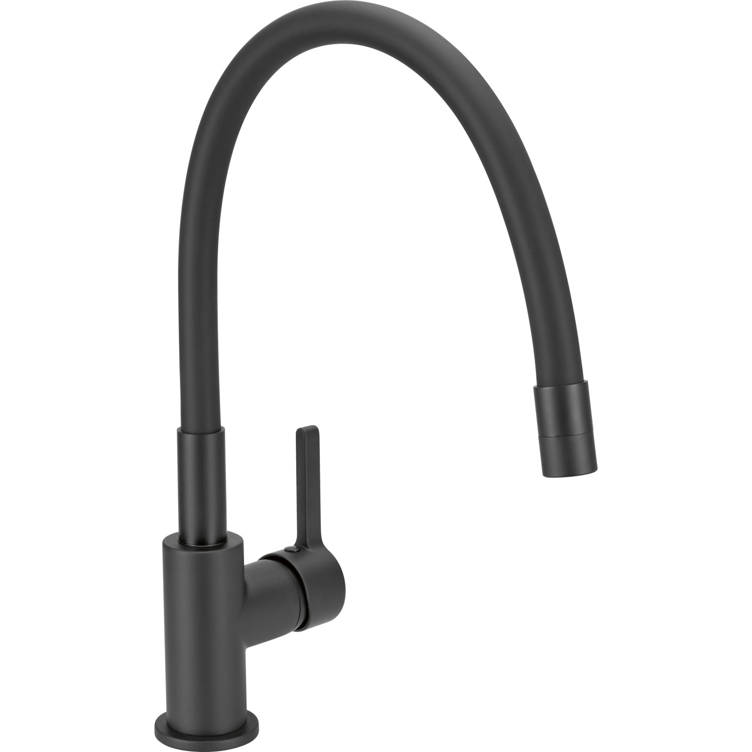 baliv Wassersparende Küchenarmatur KI-1101 Schwarz Matt