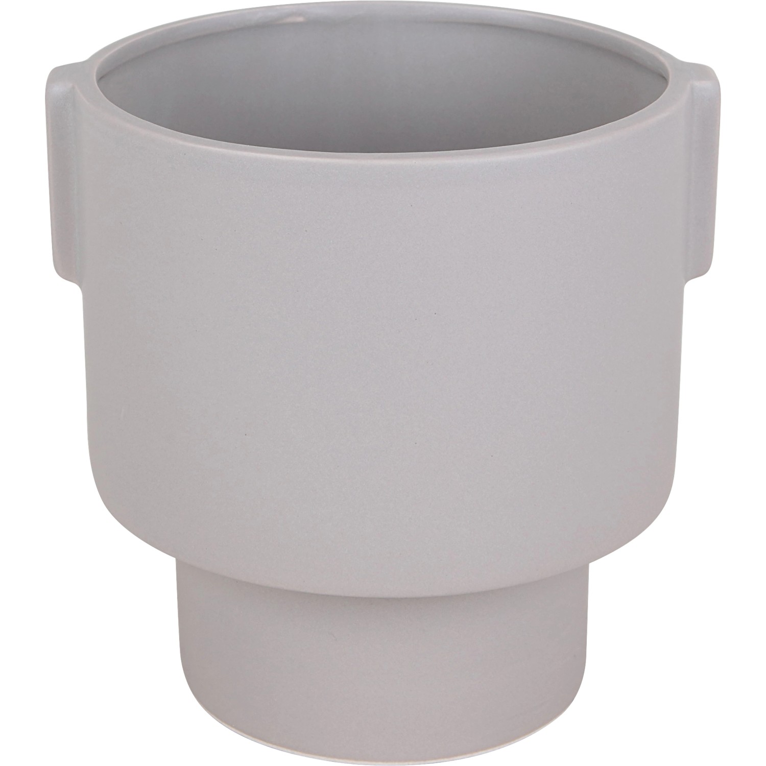 Pflanztopf 17,8 cm x Ø 18,2 cm Dunkelgrau