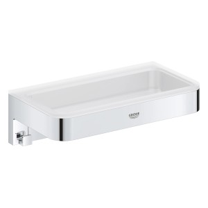 Grohe QuickFix Duschkorb Start Cube Chrom zur Wandmontage.