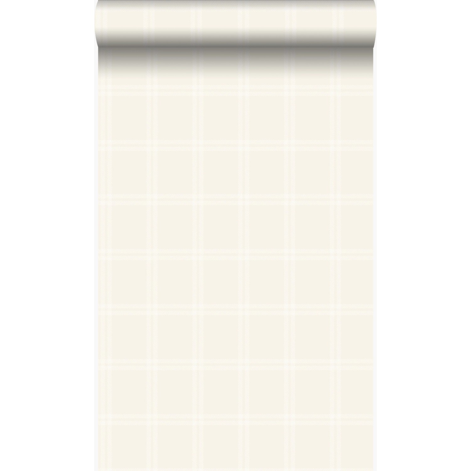 Origin Wallcoverings Tapete Karomuster Weiß 53 cm x 10.05 m günstig online kaufen