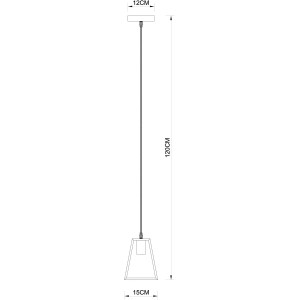 ARTE LAMP Hängelampe LED Deckenleuchte Metall Lampenfassung Lampenschirm aus Holz