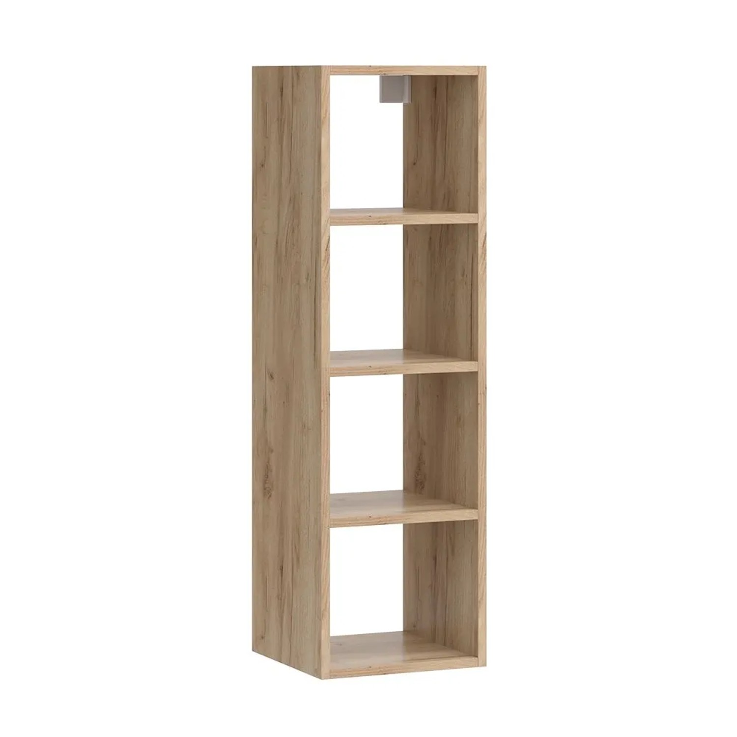 Vicco Wandregal Wido Anthrazit 30 x 100 mit 4 Offene Ablagen Art Nr 47677