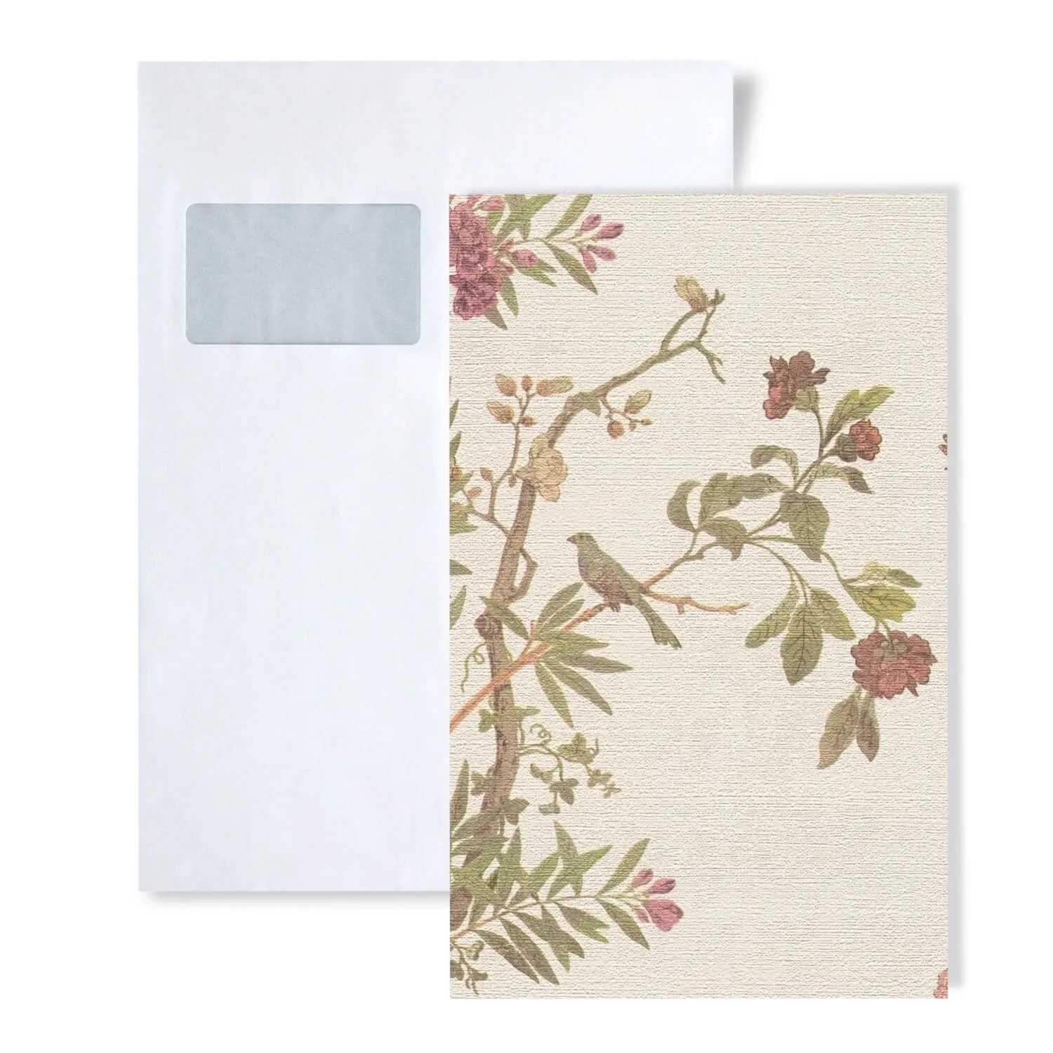 PROFHOME S-790433-GU DIN A4 Muster der Floralen Tapete 1 Musterstück