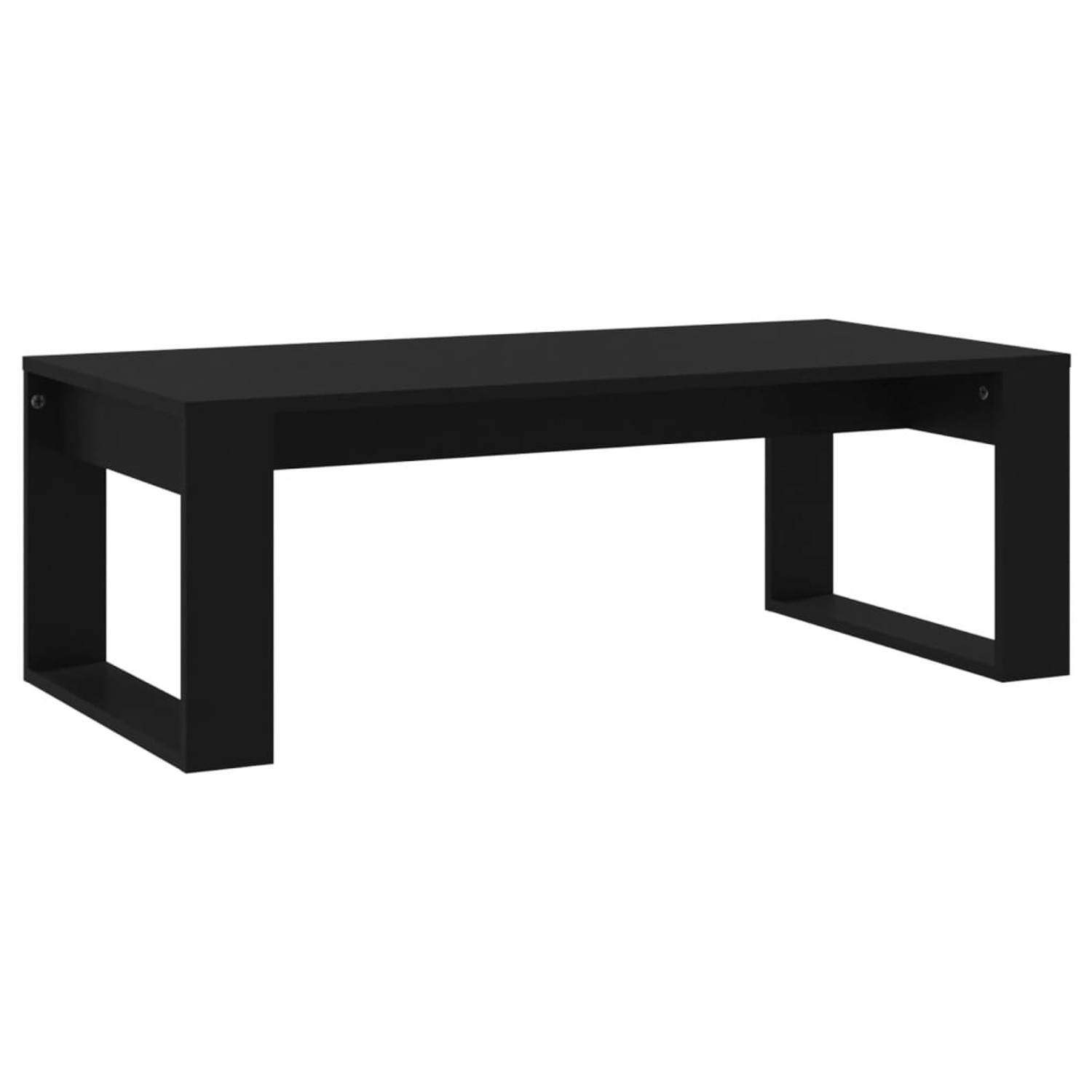 vidaXL Couchtisch Schwarz 102x50x35 cm Holzwerkstoff günstig online kaufen