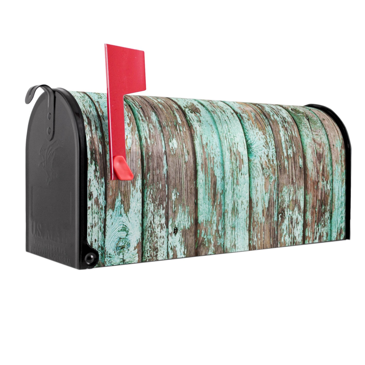 Banjado Amerikanischer Briefkasten Schwarz 48x22x16cm US Mailbox Letterbox günstig online kaufen