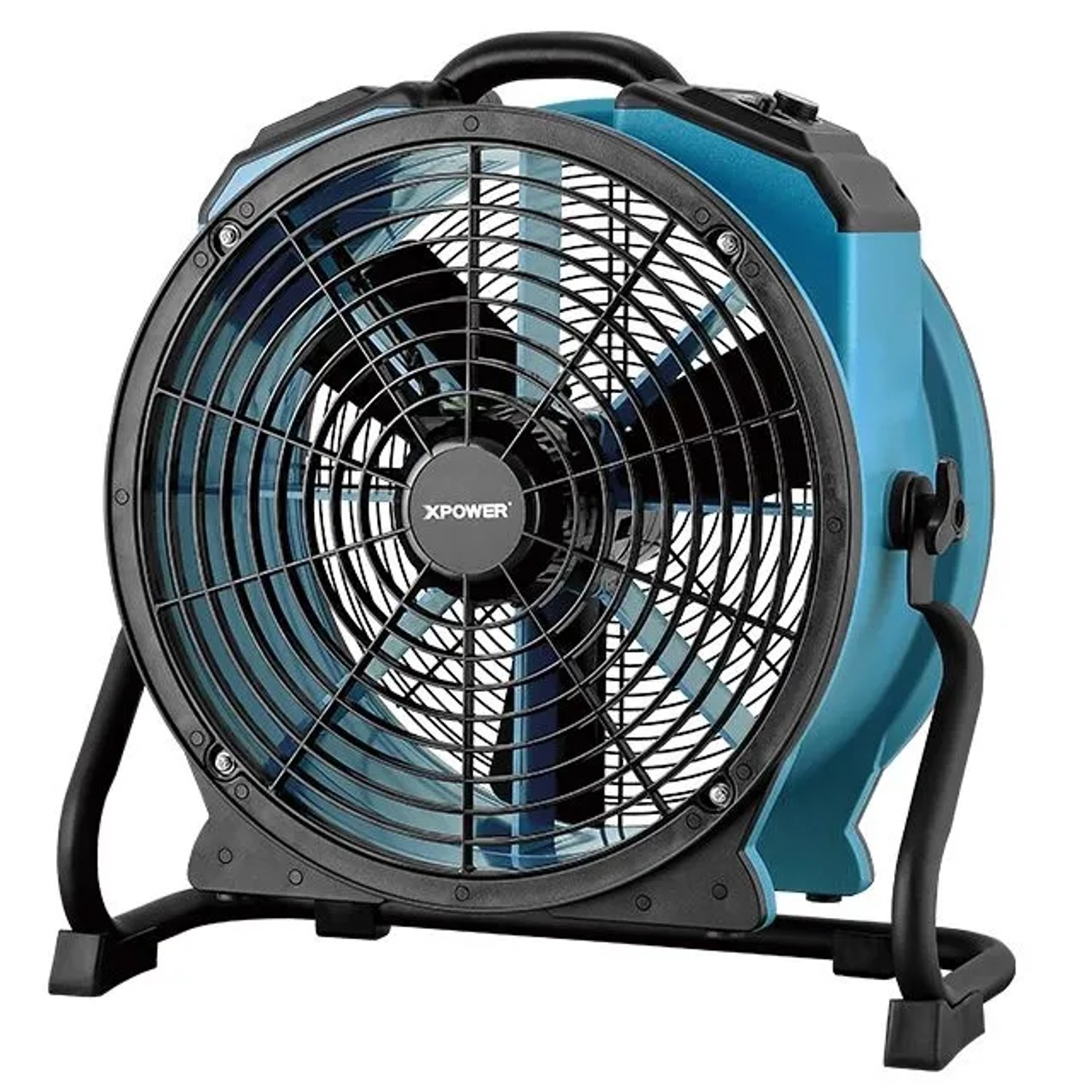 Xpower X-47ATR 2800 CFM Schwenkbarer Axialventilator mit Steckdose Zeitschaltuhr