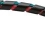 Schwarzer Spiralkabelschlauch (Ø 8 mm, 5 m) zum Schutz und zur Ordnung von Kabeln.