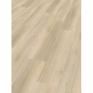 Helle Click-Vinylboden Breitdiele in Eichenoptik für den Innenbereich.