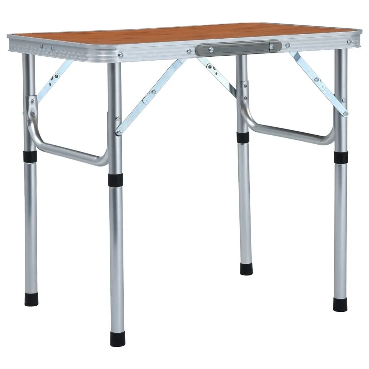 vidaXL Klappbarer Campingtisch Aluminium 60x45 cm 48179