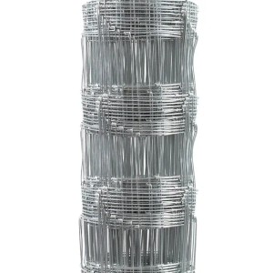 Aufgerollter, verzinkter Wildzaun/Forstzaun Karat, 1,5x50m, Maschenweite 15cm.