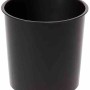 Graphitfarbener Siena Garden Pflanztopf Locon, Ø 25x46,5 cm, für Innen- und Außenbereich.