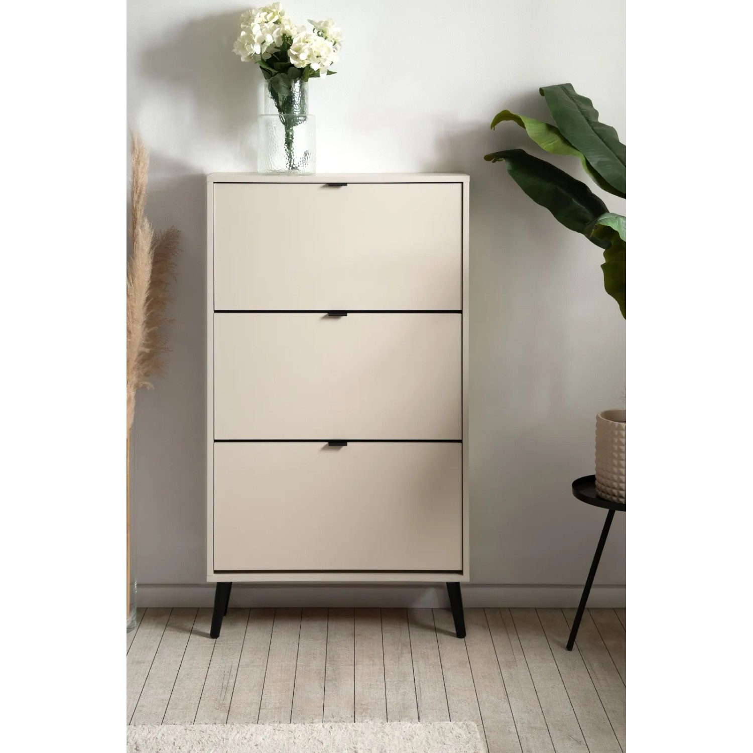 Furn.Design Schuhschrank in Samt 70 x 125 cm Aldan_6