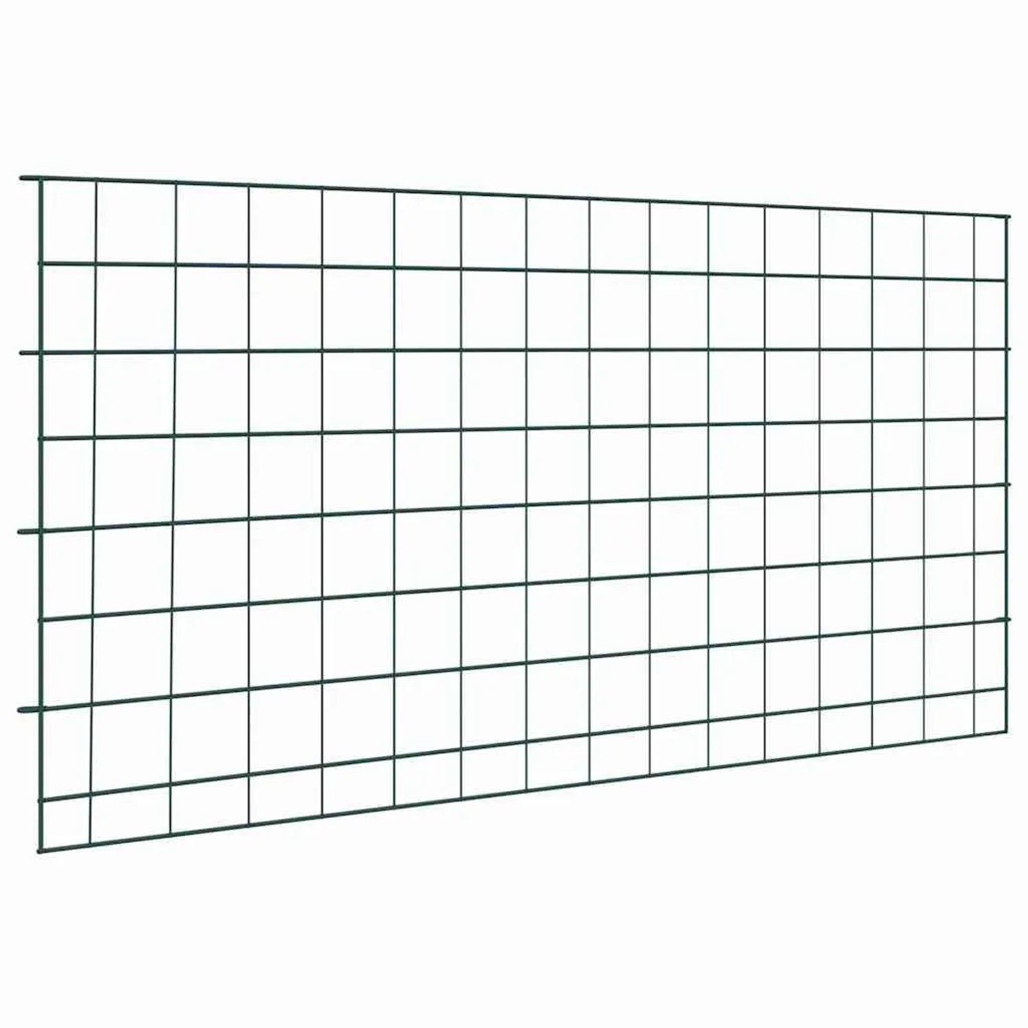 vidaXL Teichzaun Set 5 Stk Grün 100 x 50 cm Stahl 42017314 günstig online kaufen