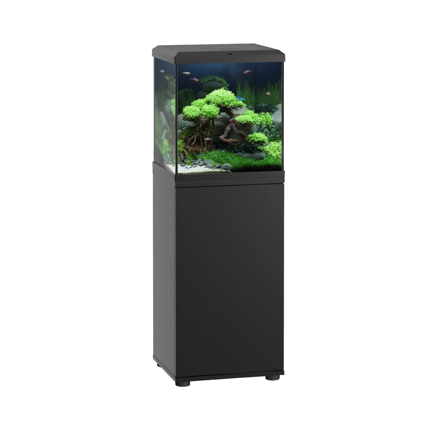 Juwel Aquarium-Set Vio Cube 54 LED SBX Schwarz