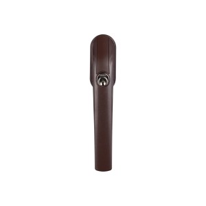 Abus Fenstergriff FG300 B B/SB, abschließbarer Fenstergriff in Braun.