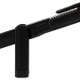 REV Ritter LED-Akku-Handlampe Torch, schwarz-rot, mit Taschenlampe, 400 Lumen, ideal für Werkstatt und Camping.