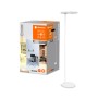 Weiße Ledvance Sun@Home Smart+ Stehlampe, 180 cm hoch, mit Verpackung. Smarte Leuchte für besseres Wohlbefinden.