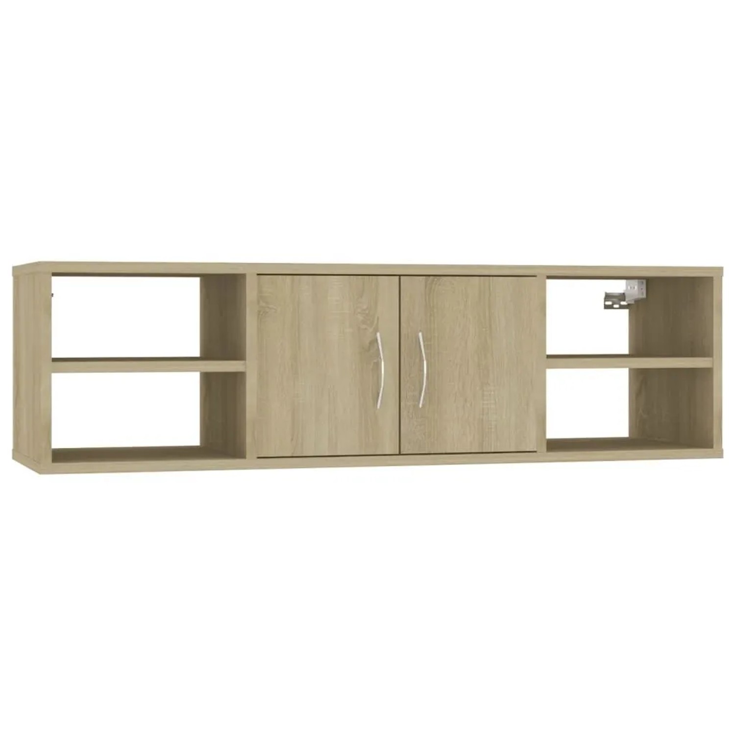 vidaXL Wandregal Sonoma-Eiche 102x30x29 cm Holzwerkstoff 806259