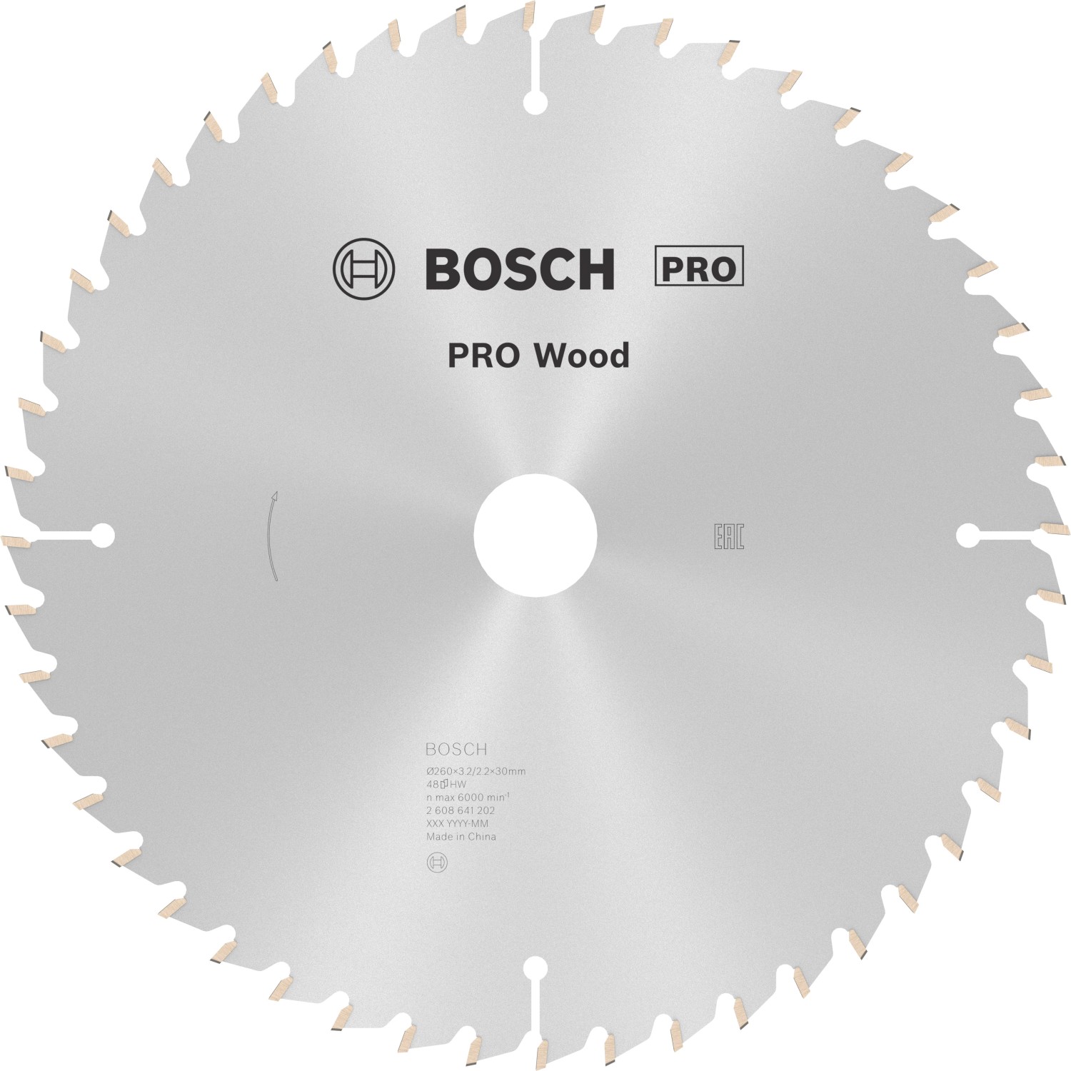 Bosch Kreissägeblatt Optiline Wood 260 mm x 32 mm x 30 mm 48 Zähne günstig online kaufen