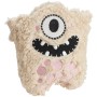 Beiges Hunter Hundespielzeug Tough Monster Hermine, 20 cm, aus Plüsch mit Squeaker.