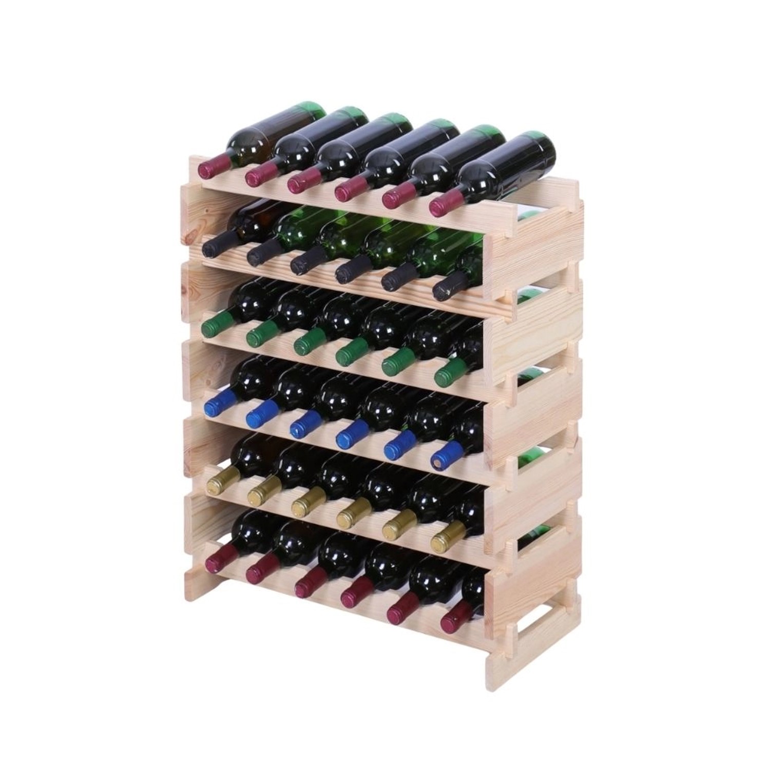 PROREGAL Weinregal VINOTECA FLEX PRO HxBxT 79x65x28cm 36 Flaschen Auf 6 Ebe günstig online kaufen