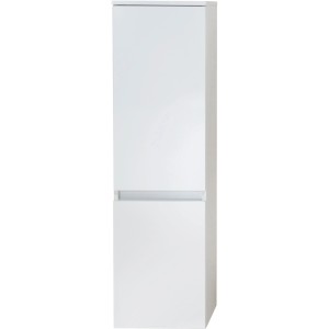 Pelipal Bad-Hängeschrank Quickset 360, weiß glänzend, 35 cm breit. Badezimmerschrank mit zwei Türen.