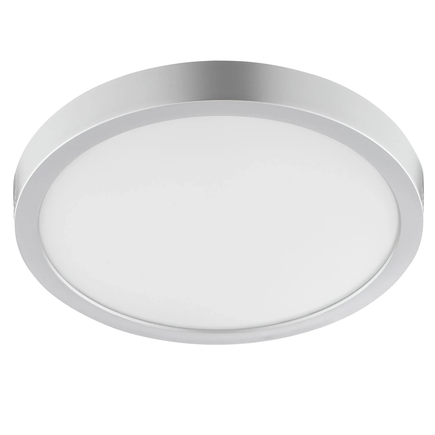 Brilliant LED Deckenleuchte Jade Silber Ø 27,5 cm
