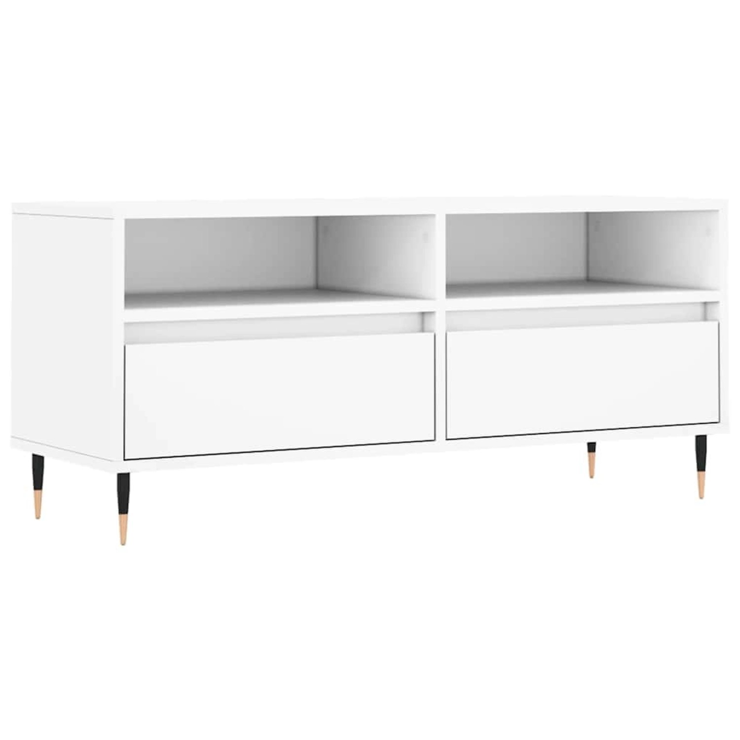 vidaXL TV-Schrank Weiß 100x34,5x44,5 cm Holzwerkstoff 831228 günstig online kaufen