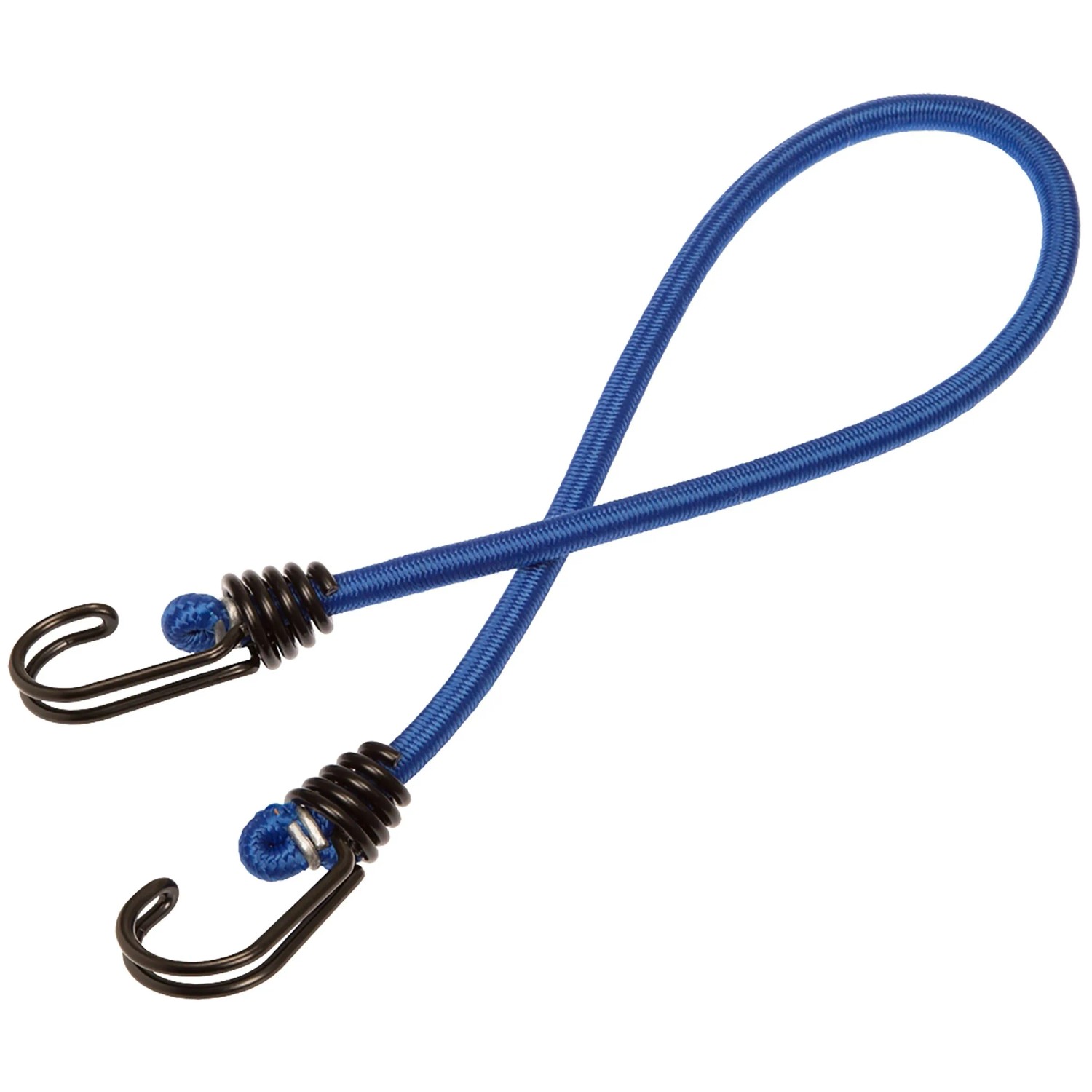 Conacord Spannseil Gummi 2 Doppel-Spiralhaken Ø 8 mm x 60 cm Blau