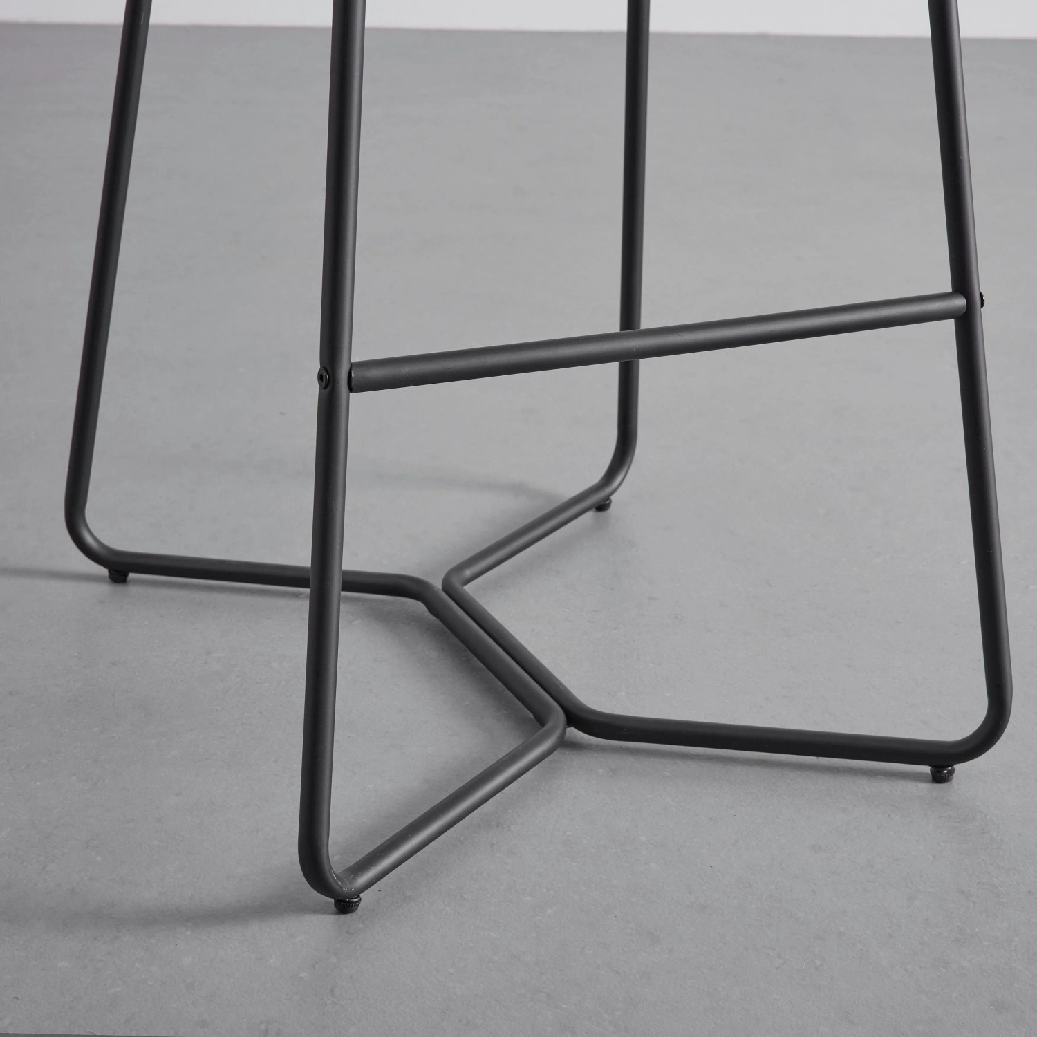 Bessagi Home Barhocker Nery Blau Samt Gepolstert_2