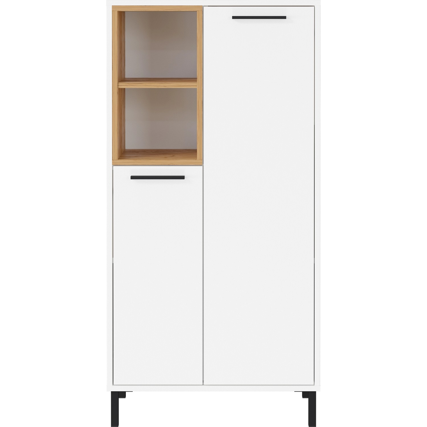 Germania Kommode GW-Loria Weiß-Eiche 59 cm x 119 cm x 34 cm