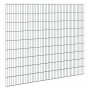 Grüne Doppelstabmatte 6/5/6, 183x251 cm, für Gartenzaun-Systeme.