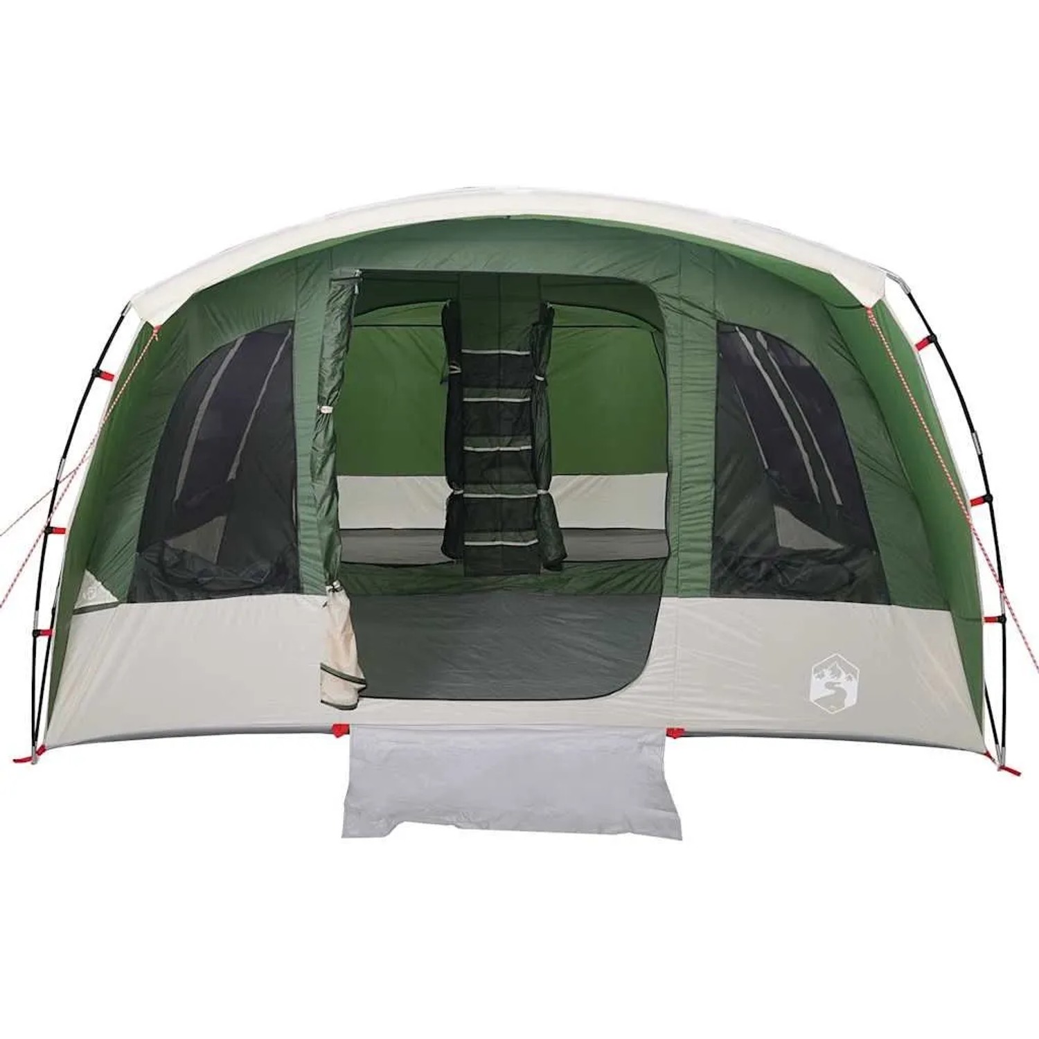 Grünes Tunnel-Familienzelt für 8 Personen von vidaXL, Camping & Zubehör.
