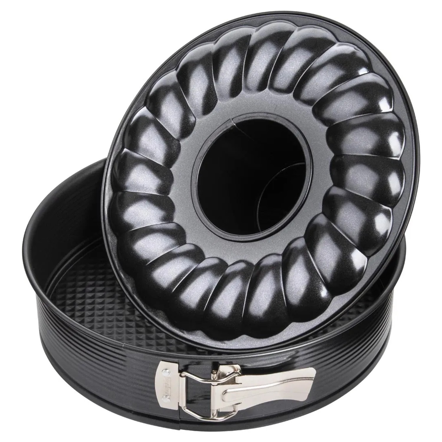 Zenker Springform Black Metallic Ø 26 cm 2 Böden