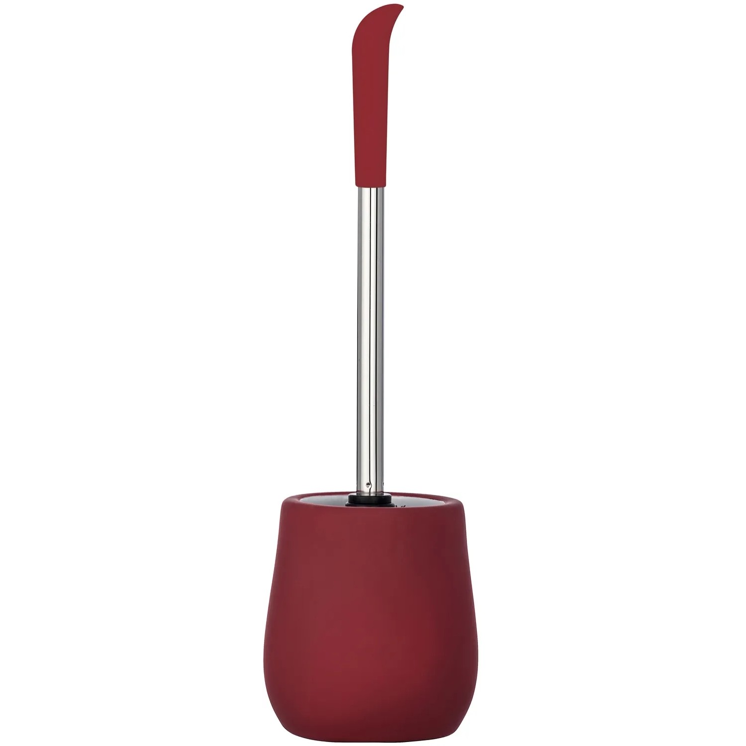 WC-Bürste In Kirschform – Stehendes Badezimmer-Set Mit Halter, Rot (Höhe 35,6 Cm)