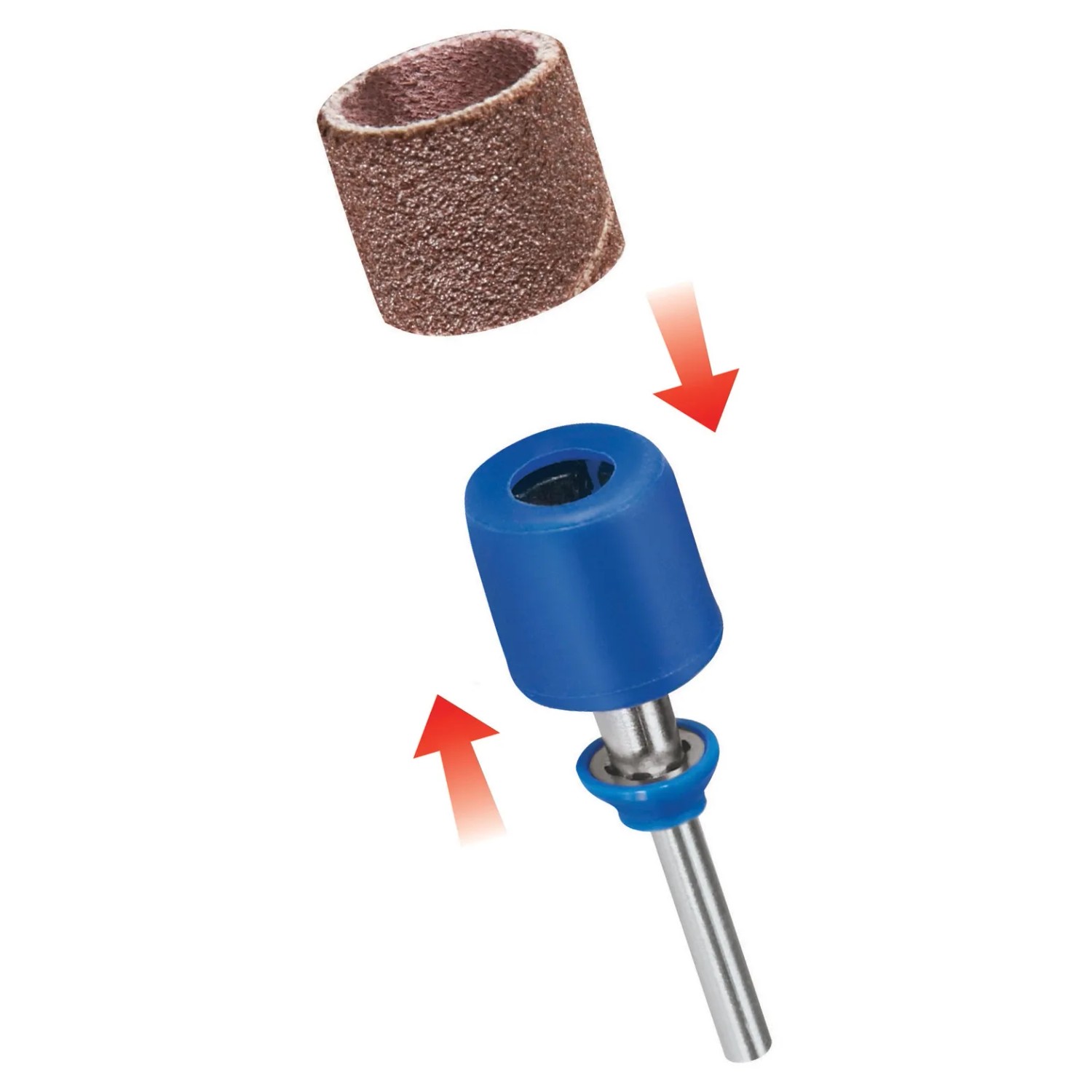 Dremel Schleifdorn und Schleifband EZ SpeedClic SC407