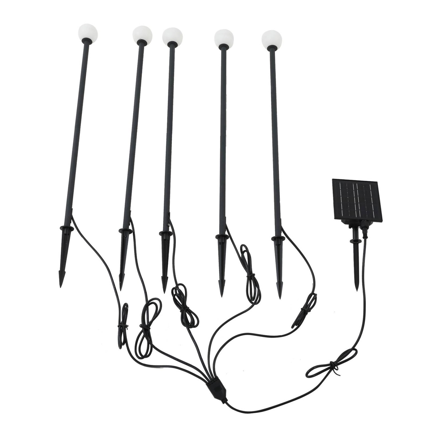 Lindby LED Freydis 10019923 Modern in Schwarz aus Aluminium 1-flammig