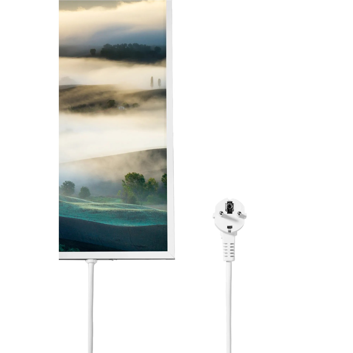 Könighaus Infrarotheizung mit Toscana-Motiv, 60x120 cm, 1000W, Elektrische Heizung.