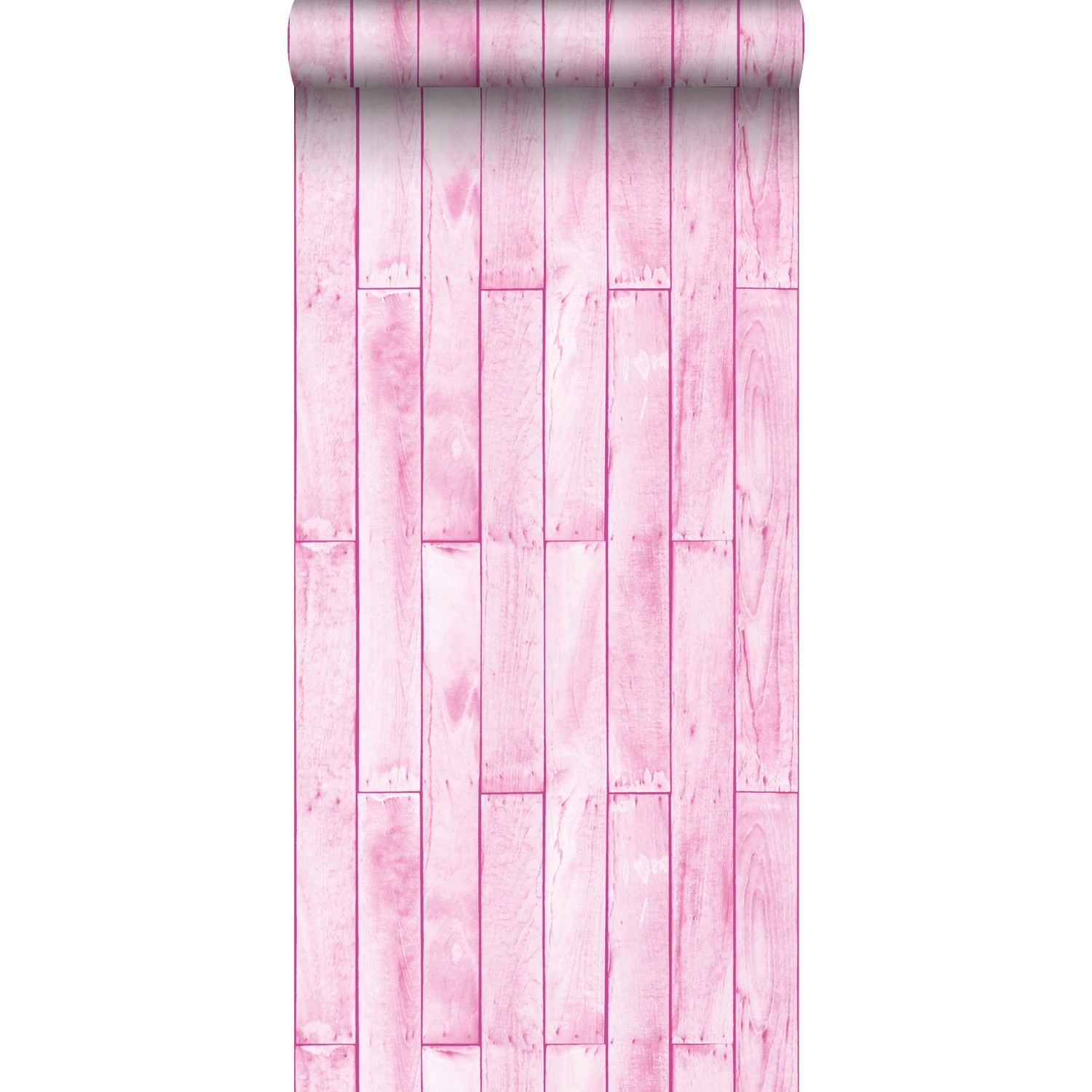 Sanders & Sanders Tapete Holzoptik Hellrosa 53 cm x 10.05 m Sanders & Sande günstig online kaufen