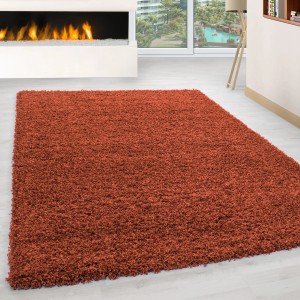 Ayyildiz Hochflorteppich Life 1500 Terrakotta 240 cm x 340 cm