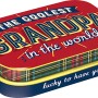 Nostalgic-Art Pillendose "The Coolest Grandpa", Metalldose für Geschenkartikel.