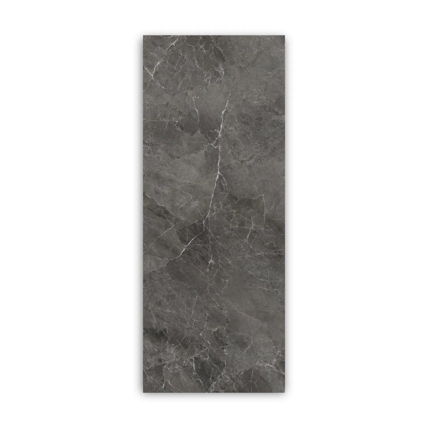 Walllux Duschrückwand Marmor Dunkelgrau Alu-Verbund 3 mm 100 x 255 cm