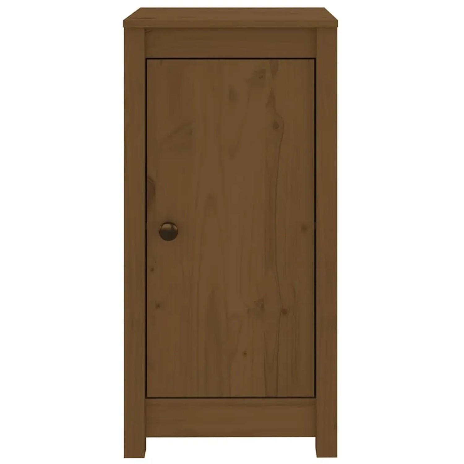 vidaXL Sideboards 2 Stk Honigbraun 39x35x80 cm Massivholz Kiefer 813731